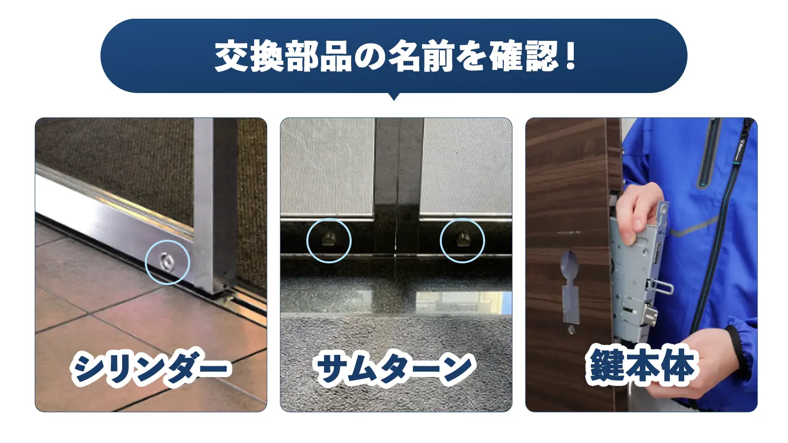 鍵部品の名前