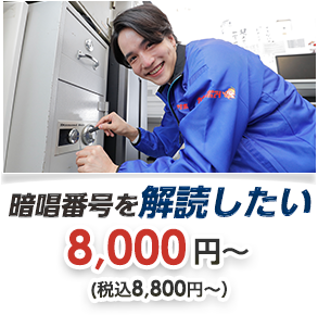暗証番号を解読したい